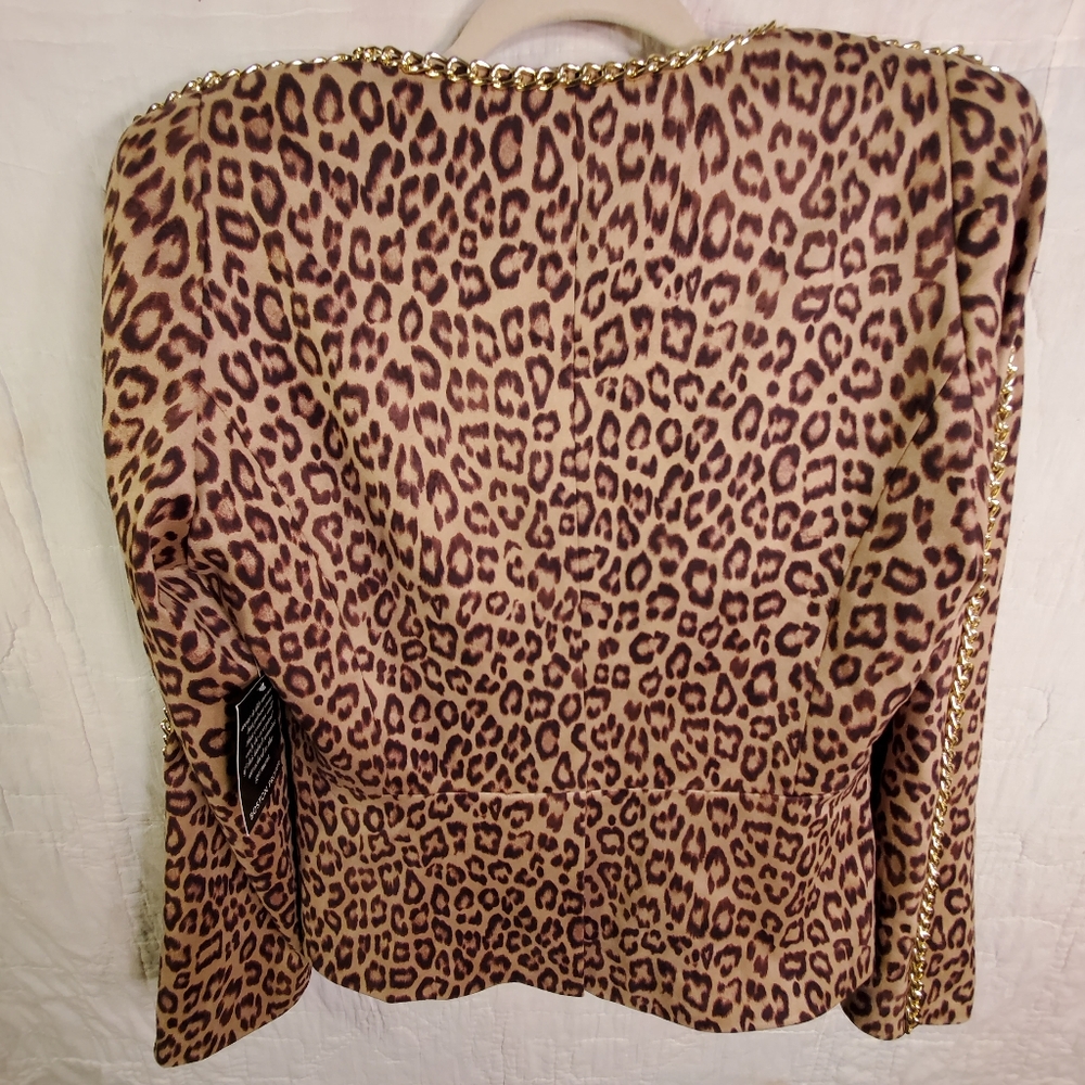 Boston Proper Cheetah Jacket - Picture 4 of 8